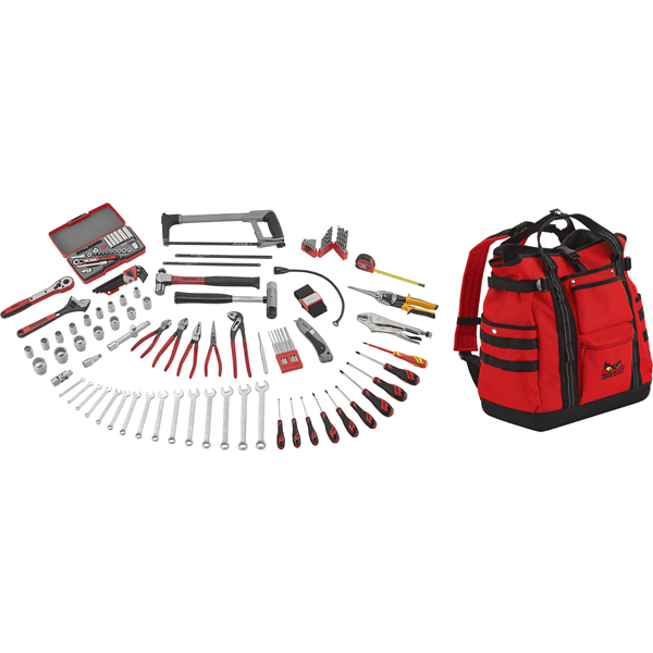 144 Piece Portable Service Tool Kit